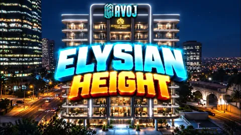 Avoj Elysian Height MLO - city and public MLO for FiveM GTA 5 roleplay