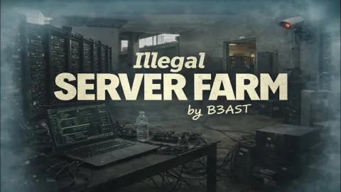 B3ast Illegal Serverfarm MLO - gang and criminal MLO for FiveM GTA 5 roleplay