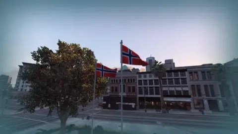 B3ast Norske flagg MLO - restaurant and business MLO for FiveM GTA 5 roleplay