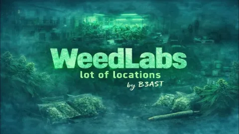 B3ast Weed Labs MLO - gang and criminal MLO for FiveM GTA 5 roleplay