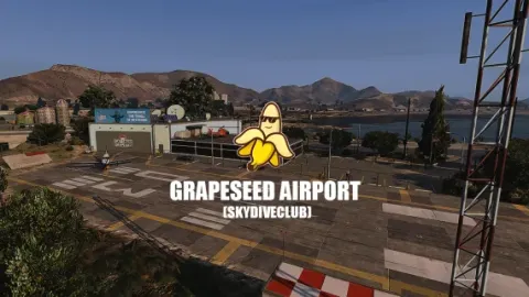 Grapeseed airport MLO rural airstrip terminal for FiveM