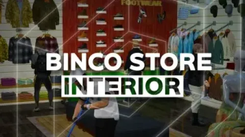 Banana Dev Binco Stores MLO interior view - FiveM restaurant and business MLO