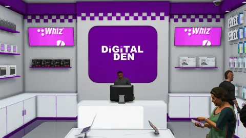 Banana Dev Digital Den MLO 6 Locations interior view - FiveM fire station MLO