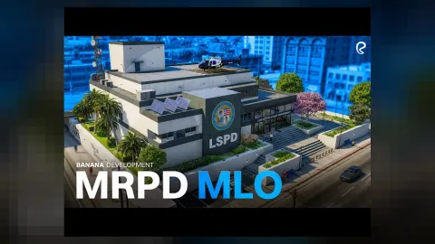 Banana Dev MRPD MLO interior view - FiveM police and sheriff MLO