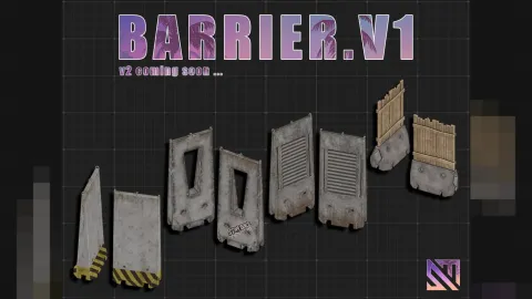 Road and event barrier props for FiveM police and EMS roleplay