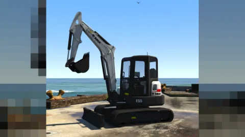 BCE55 car lore-friendly custom vehicle on a FiveM server