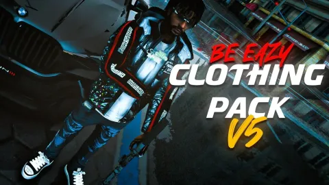 Be Eazy Clothing Pack V5 - clothing pack for FiveM GTA 5 roleplay