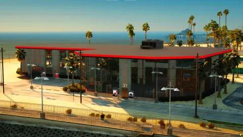 Beach Car Dealer MLO - dealership and showroom MLO for FiveM GTA 5 roleplay