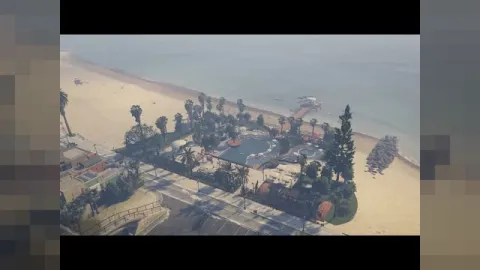 Beach Club MLO pool bar and dance area in a FiveM server