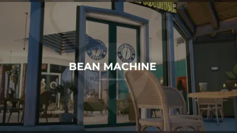 Bean Machine cafe MLO interior with service counter and seating — FiveM MLO