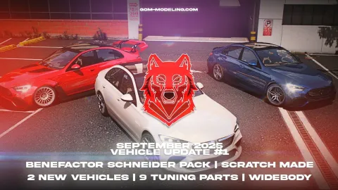 Benefactor Schneider lore-friendly luxury car for FiveM