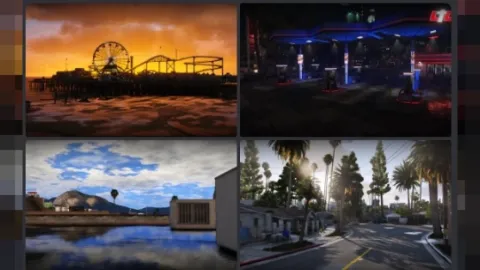 Bichou Graphics optimised roleplay visual pack in FiveM Los Santos