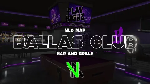BigoZ Ballas Club MLO - nightclub and casino MLO for FiveM GTA 5 roleplay