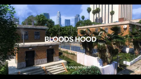 Bloods Hood MLO interior preview for FiveM