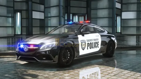 BMW C6S3 POLICE - police car for FiveM GTA 5 roleplay