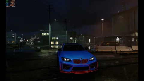BMW M2 Raw Design animated FiveM branded coupe — view 2