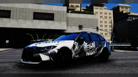 BMW M3 Touring debadged wagon in FiveM
