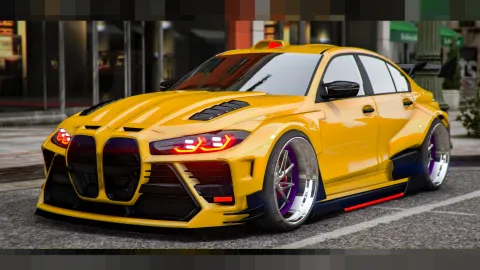 BMW M3 XBANE wide-body tuned car for FiveM