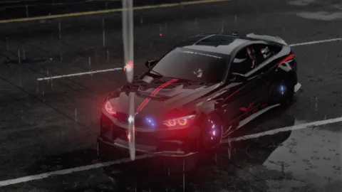BMW M4 F82 coupe add-on car for FiveM roleplay servers