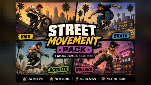 Street Movement Pack for FiveM