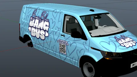 Bonnie Blue Bang Bus a 5038redfire 1232524218936070185 front view - FiveM service vehicle