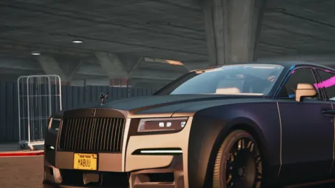 Brabus Ghost 700 2023 front view - FiveM unmarked police car
