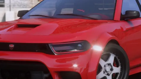 Bravado Buffalo front view - FiveM lore-friendly car