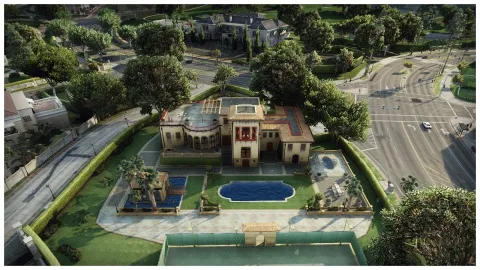 Brofx Open Interior Mansion 07 — FiveM MLO preview screenshot