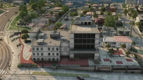 BroFX Vespucci PD MLO interior view - FiveM police and sheriff MLO