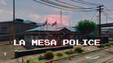 Brunx LaMesa PD MLO interior view - FiveM police and sheriff MLO