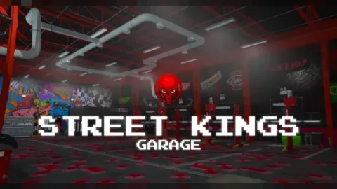 Street Kings Garage MLO tuner workshop with lifts and tools in FiveM
