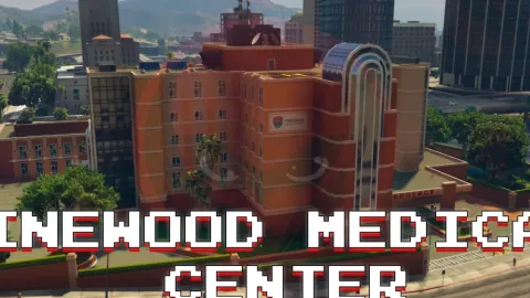 Brunx Vinewood Medical Center MLO interior view - FiveM hospital and ems MLO