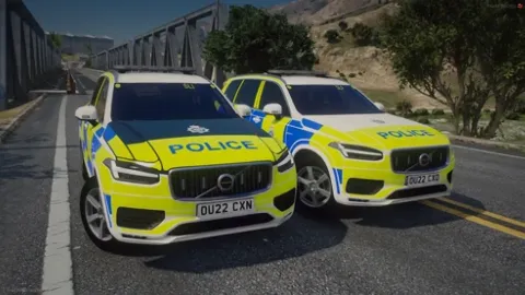 BTP Marked Volvo XC90 2022 Pack - vehicle pack for FiveM GTA 5 roleplay