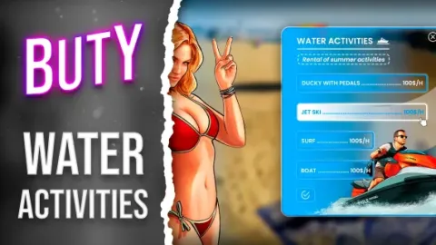 ButyShop Rent Water Activities - activities and minigames script for FiveM GTA 5 roleplay
