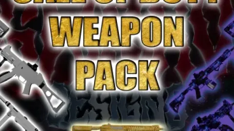 Call Of Duty Inspired Weapon Pack preview - FiveM weapon pack