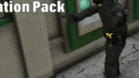 CamsurMotion Special Force Animation Pack radial menu preview - FiveM animation pack