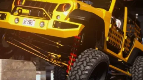 Canis Terminator front view - FiveM lore-friendly car