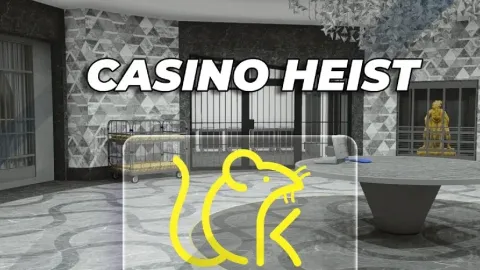 Casino Robbery Heist in-game UI - FiveM heist and robbery script