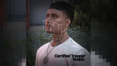 Trapper Braids MP Male shown on a freemode male character — FiveM EUP clothing
