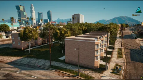 Chicago rework skyline and streets reimagined for FiveM
