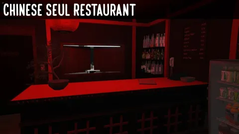 Chinese restaurant MLO dining interior for FiveM