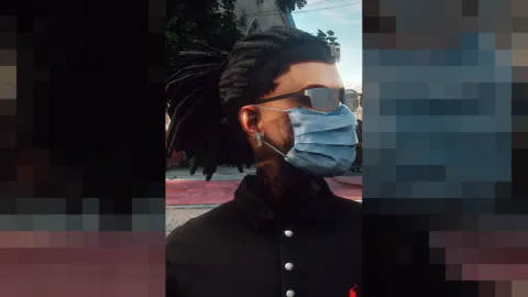 Chino hair short hairstyle shown on a FiveM freemode character