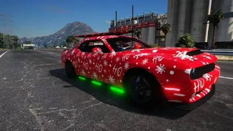 Christmas Dodge - seasonal script for FiveM GTA 5 roleplay