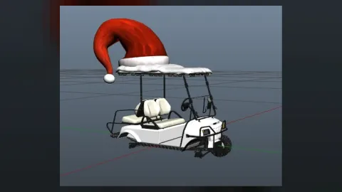 Christmas Golf Cart - seasonal script for FiveM GTA 5 roleplay