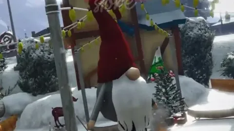Christmas On The Lake Mirror Park in-game UI - FiveM seasonal script