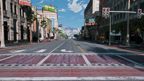 FiveM chromatic custom preset with cinematic colour and lens character — view 2