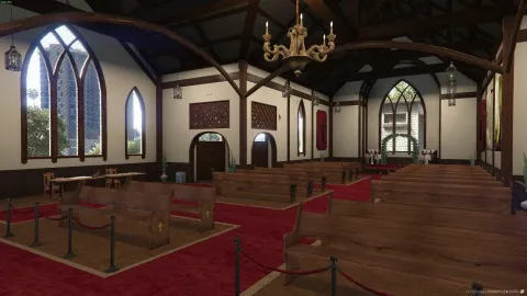 church MLO interior MLO for FiveM