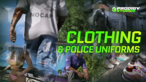 civilian clothing pack — Prodigy police clothing pack — FiveM asset preview