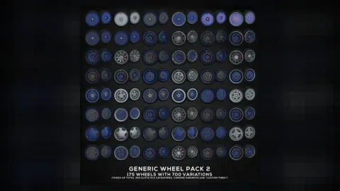 Climy Wheel Pack 2 - vehicle pack for FiveM GTA 5 roleplay