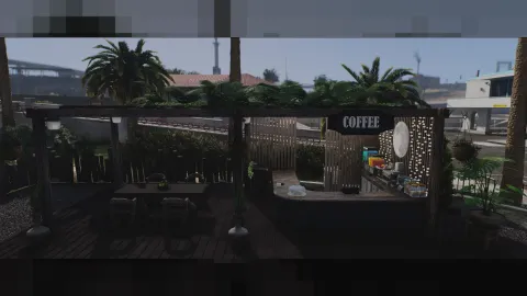 Coffee prop pack cups and machines for FiveM cafes